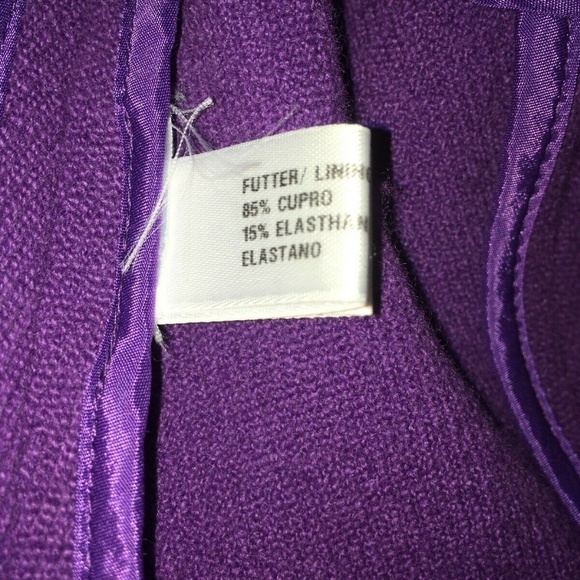 ESCADA Women’s Purple Designer Blazer 34 - Picture 4 of 8